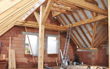 Wheatley Hills attic trusses